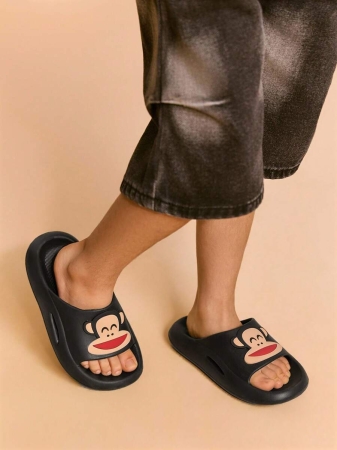 LE PETIT PRINCE X SHEIN Moon & Star Cute Cartoon Blue Children's Slip-On Slippers Toddlers & Kids Non-Slip Quick-Drying Shower Slide, Lightweight And Durable EVA Material, Unisex For Boys And Girls In The House, Bthroom, Playground, Swimming Pool, Beach Indoor Outdoor - Image 26