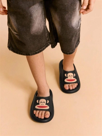 LE PETIT PRINCE X SHEIN Moon & Star Cute Cartoon Blue Children's Slip-On Slippers Toddlers & Kids Non-Slip Quick-Drying Shower Slide, Lightweight And Durable EVA Material, Unisex For Boys And Girls In The House, Bthroom, Playground, Swimming Pool, Beach Indoor Outdoor - Image 27