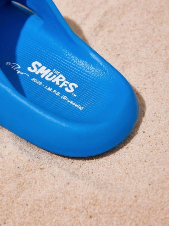 LE PETIT PRINCE X SHEIN Moon & Star Cute Cartoon Blue Children's Slip-On Slippers Toddlers & Kids Non-Slip Quick-Drying Shower Slide, Lightweight And Durable EVA Material, Unisex For Boys And Girls In The House, Bthroom, Playground, Swimming Pool, Beach Indoor Outdoor - Image 64