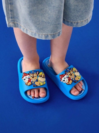 LE PETIT PRINCE X SHEIN Moon & Star Cute Cartoon Blue Children's Slip-On Slippers Toddlers & Kids Non-Slip Quick-Drying Shower Slide, Lightweight And Durable EVA Material, Unisex For Boys And Girls In The House, Bthroom, Playground, Swimming Pool, Beach Indoor Outdoor - Image 85