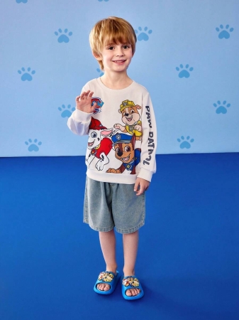 LE PETIT PRINCE X SHEIN Moon & Star Cute Cartoon Blue Children's Slip-On Slippers Toddlers & Kids Non-Slip Quick-Drying Shower Slide, Lightweight And Durable EVA Material, Unisex For Boys And Girls In The House, Bthroom, Playground, Swimming Pool, Beach Indoor Outdoor - Image 89