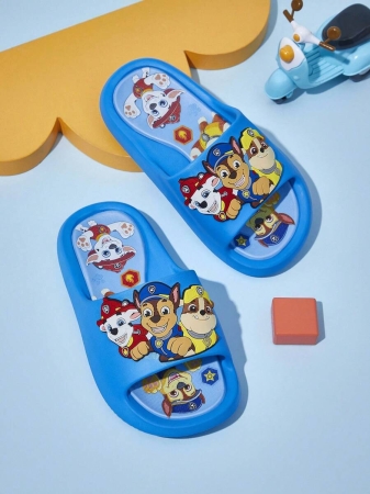 LE PETIT PRINCE X SHEIN Moon & Star Cute Cartoon Blue Children's Slip-On Slippers Toddlers & Kids Non-Slip Quick-Drying Shower Slide, Lightweight And Durable EVA Material, Unisex For Boys And Girls In The House, Bthroom, Playground, Swimming Pool, Beach Indoor Outdoor - Image 93