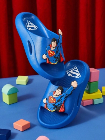 LE PETIT PRINCE X SHEIN Moon & Star Cute Cartoon Blue Children's Slip-On Slippers Toddlers & Kids Non-Slip Quick-Drying Shower Slide, Lightweight And Durable EVA Material, Unisex For Boys And Girls In The House, Bthroom, Playground, Swimming Pool, Beach Indoor Outdoor - Image 103