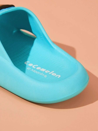 LE PETIT PRINCE X SHEIN Moon & Star Cute Cartoon Blue Children's Slip-On Slippers Toddlers & Kids Non-Slip Quick-Drying Shower Slide, Lightweight And Durable EVA Material, Unisex For Boys And Girls In The House, Bthroom, Playground, Swimming Pool, Beach Indoor Outdoor - Image 121