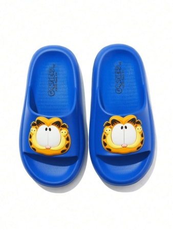 LE PETIT PRINCE X SHEIN Moon & Star Cute Cartoon Blue Children's Slip-On Slippers Toddlers & Kids Non-Slip Quick-Drying Shower Slide, Lightweight And Durable EVA Material, Unisex For Boys And Girls In The House, Bthroom, Playground, Swimming Pool, Beach Indoor Outdoor - Image 139