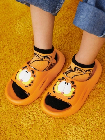 LE PETIT PRINCE X SHEIN Moon & Star Cute Cartoon Blue Children's Slip-On Slippers Toddlers & Kids Non-Slip Quick-Drying Shower Slide, Lightweight And Durable EVA Material, Unisex For Boys And Girls In The House, Bthroom, Playground, Swimming Pool, Beach Indoor Outdoor - Image 176