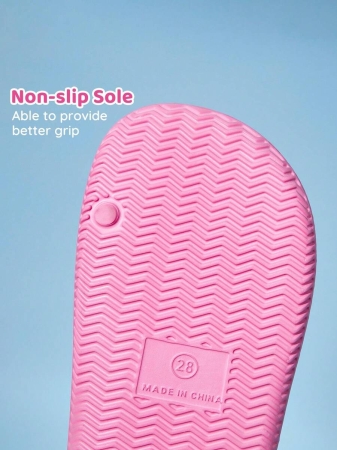 LE PETIT PRINCE X SHEIN Moon & Star Cute Cartoon Blue Children's Slip-On Slippers Toddlers & Kids Non-Slip Quick-Drying Shower Slide, Lightweight And Durable EVA Material, Unisex For Boys And Girls In The House, Bthroom, Playground, Swimming Pool, Beach Indoor Outdoor - Image 183