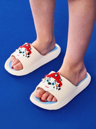 LE PETIT PRINCE X SHEIN Moon & Star Cute Cartoon Blue Children's Slip-On Slippers Toddlers & Kids Non-Slip Quick-Drying Shower Slide, Lightweight And Durable EVA Material, Unisex For Boys And Girls In The House, Bthroom, Playground, Swimming Pool, Beach Indoor Outdoor - Image 190