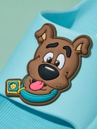 LE PETIT PRINCE X SHEIN Moon & Star Cute Cartoon Blue Children's Slip-On Slippers Toddlers & Kids Non-Slip Quick-Drying Shower Slide, Lightweight And Durable EVA Material, Unisex For Boys And Girls In The House, Bthroom, Playground, Swimming Pool, Beach Indoor Outdoor - Image 213