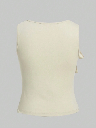 ROMWE Fairycore Y2K Mushroom Fairy Criss-Cross Strap Women Tank Top - Image 3