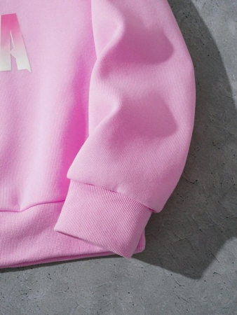 GODZILLAxKONG X SHEIN Men's Casual Everyday Letter & Monster Graphic Crew Neck Sweatshirt - Image 4