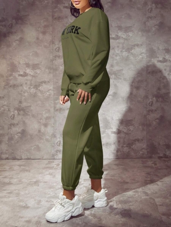 SHEIN SXY Letter Graphic Drop Shoulder Sweatshirt,Long Sleeve Tops In Fall/Winter - Image 15