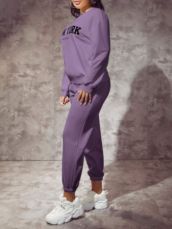 SHEIN SXY Letter Graphic Drop Shoulder Sweatshirt,Long Sleeve Tops In Fall/Winter - Image 26