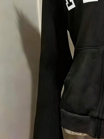 Noixe Women's Slim Fit Hooded Sweatshirt Jacket With Faux Fur Collar - Image 4