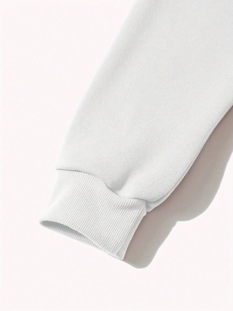 Women's Empowering Back Print Hoodie With "You Are Beautiful Enough And Amazing" Self-Love Message - Black And White Positive Affirmation Sweatshirt, Pocket Casual Winter Warm Pullover, Enhance Confidence Outfit, Clothes, Women's Clothing, Women's Winter Clothing, Women's Fun Hoodie, Women's Sweatshirt, Women's Plus Size Hoodie, Women's Autumn Clothing, Sweater, Women's Autumn Clothing, Women's Sweatshirt And Hoodie, Plus Size Women's Clothing, Fashion Clothing, Autumn Women's Clothing, Cute Clothes, Tops, Father's Day Gift, Mental Health Hoodie, Women's Sweater, Hoodie With Slogan, Women's Sweatshirt - White And Navy Off-The-Shoulder Cropped Top - Image 6