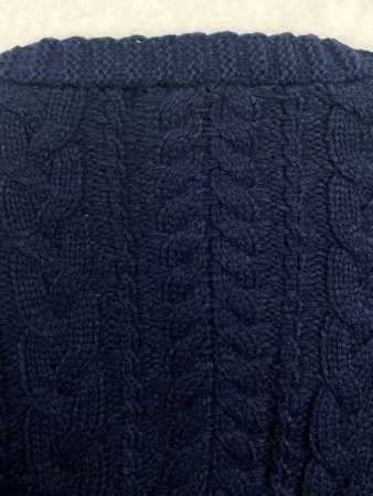 Women's Loose Casual Tie Lantern Sleeve Knitted Cardigan - Image 9