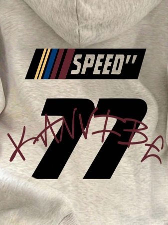 SHEIN Women's Letter Print Long Sleeve Casual Loose Hoodie Sweatshirt Fall Cloth For Women, Christmas - Image 27