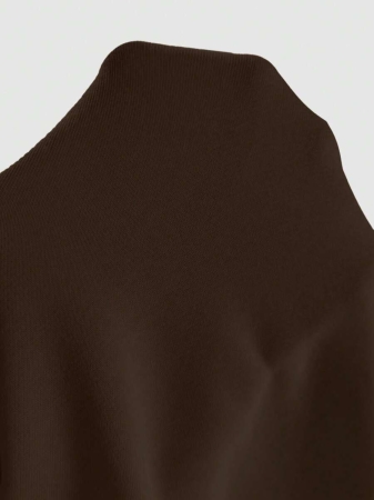 EMERY ROSE Fashionable Casual Style Long Sleeve Plaid Collar Zipper Letter Print Hoodie For Women Fall Cloth For Women, Christmas - Image 39