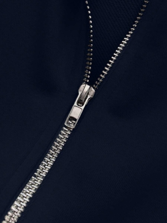 EMERY ROSE Fashionable Casual Style Long Sleeve Plaid Collar Zipper Letter Print Hoodie For Women Fall Cloth For Women, Christmas - Image 45