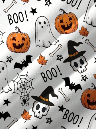 SHEIN LUNE Casual Cute Floral Pattern Round Neck Loose Fit Women Sweatshirt, Suitable For Autumn/Winter - Image 18