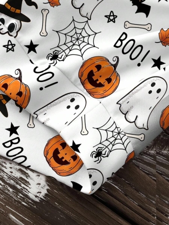 SHEIN LUNE Casual Cute Floral Pattern Round Neck Loose Fit Women Sweatshirt, Suitable For Autumn/Winter - Image 19