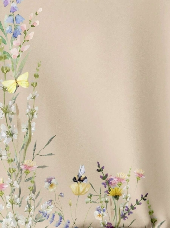 SHEIN LUNE Casual Cute Floral Pattern Round Neck Loose Fit Women Sweatshirt, Suitable For Autumn/Winter - Image 52