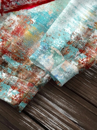 SHEIN LUNE Casual Cute Floral Pattern Round Neck Loose Fit Women Sweatshirt, Suitable For Autumn/Winter - Image 58