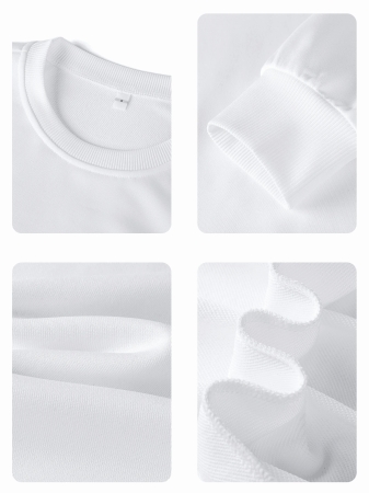 Women's Autumn And Winter Slogan Graphic Long Sleeved Crew Neck Sweatshirt ,Casual Loose And Versatile Holiday Style Tops,Fashionable Fall Women Clothes Suitable For Daily Wear - Image 3