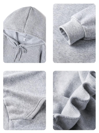 Women's Winter Caroline And Ghost Graphic Long Sleeved Drawstring Hoodie With Pocket ,Casual Loose And Versatile Style Tops,Fashionable Costumes Women,Suitable For Daily And Festival Wear - Image 4