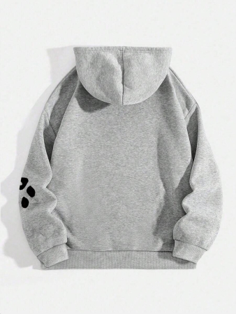 INAWLY Women's Hooded Printed Fleece Sweatshirt,Long Sleeve Tops Graduation,Back To School Outfits,Graduation,Teacher Outfits For Women,Back To School Pullover Fall Outfit - Image 3