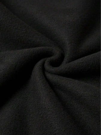 Women's Vintage Cat Face Print Hooded Sweatshirt, Smiling Tabby Cat Design, Soft Gray Pullover Sweater With Pockets, All-Season Casual Comfort, Machine Washable Cat Apparel, Patterned Letter Print, Velvet Texture, Loose Fit, Comfortable Hooded, Playful Cat Face And Paw Print Details, Solid Color Base, Vintage Style, Plus Size Available, Hoodie, Women's Hoodie, Women's Autumn Clothing - White And Navy Off-The-Shoulder Cropped Top - Image 5