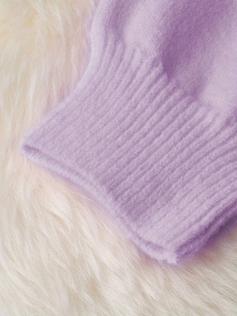 Women'S Casual Pink & White Color Block Hooded Sweater - Cozy Long Sleeve Cardigan With Button Details, Perfect For Fall/Winter, Relaxed Fit, Long Sleeve Sweater - Image 7