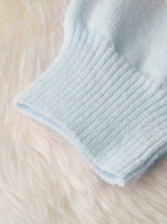 Women'S Casual Pink & White Color Block Hooded Sweater - Cozy Long Sleeve Cardigan With Button Details, Perfect For Fall/Winter, Relaxed Fit, Long Sleeve Sweater - Image 18