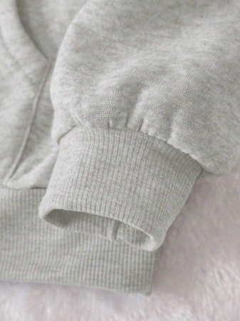 SHEIN Women's Casual Loose Fit Palm Tree Print Long Sleeve Hoodie Sweatshirt, Autumn - Image 38