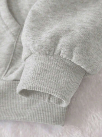 SHEIN Women's Casual Loose Fit Palm Tree Print Long Sleeve Hoodie Sweatshirt, Autumn - Image 44