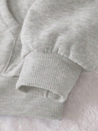 SHEIN Women's Casual Loose Fit Palm Tree Print Long Sleeve Hoodie Sweatshirt, Autumn - Image 50