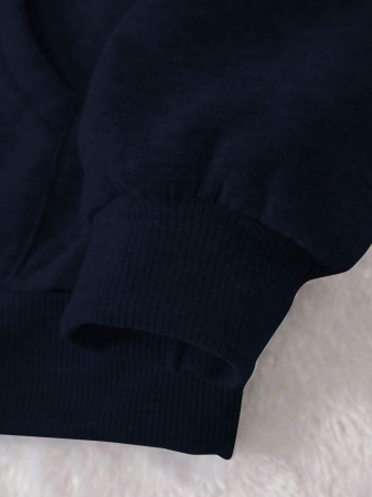 SHEIN Women's Casual Loose Fit Palm Tree Print Long Sleeve Hoodie Sweatshirt, Autumn - Image 90