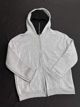 Social Anxiety Essential,Face-Covering,Women's Oversized Fit&Regular Length Double-Hooded Hooded Sweatshirt&Sweatshirts,Zip-Up With Pocket,Fall Women Clothes,Winter Clothes For Women,Autumn Clothes,Winter,Winter Clothes,Fall Clothes - Image 16