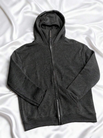 Social Anxiety Essential,Face-Covering,Women's Oversized Fit&Regular Length Double-Hooded Hooded Sweatshirt&Sweatshirts,Zip-Up With Pocket,Fall Women Clothes,Winter Clothes For Women,Autumn Clothes,Winter,Winter Clothes,Fall Clothes - Image 34