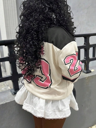 Rovax Mark Lady Maria Bless Me, Shelter Me Fall Winter Sweatshirt - Image 3