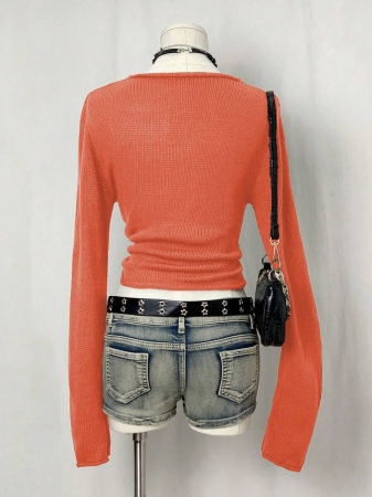 EgrlEra Women's Casual Star Pattern Sweater, Autumn - Image 18