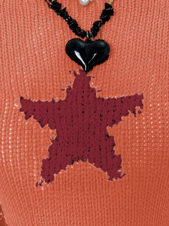 EgrlEra Women's Casual Star Pattern Sweater, Autumn - Image 19