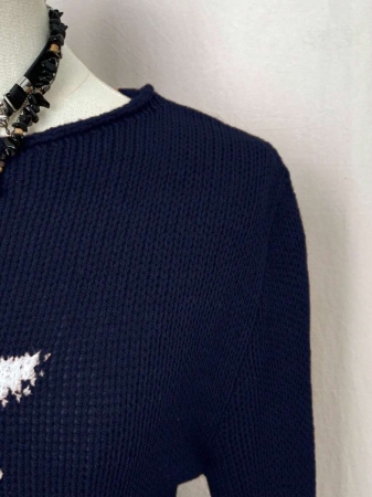 EgrlEra Women's Casual Star Pattern Sweater, Autumn - Image 24