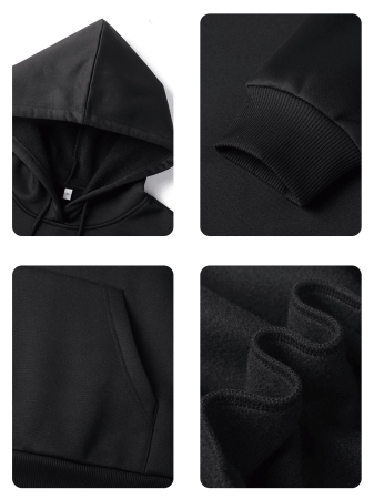 Women's Autumn/Winter New Simple Ins Dreamy Girl Sweet Butterfly Print Casual Everyday Versatile Hoodie Sweatshirt - Image 15