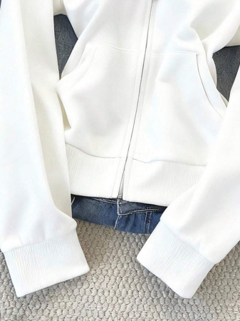 Noixe Women's Hooded Slim Fit Sweatshirt, Long Sleeve Hoodie - Image 6