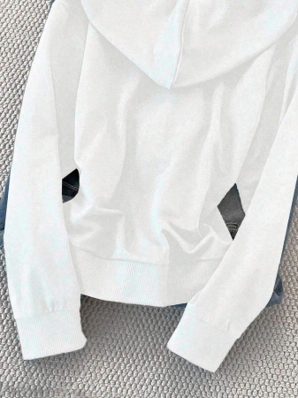 Noixe Women's Hooded Slim Fit Sweatshirt, Long Sleeve Hoodie - Image 7