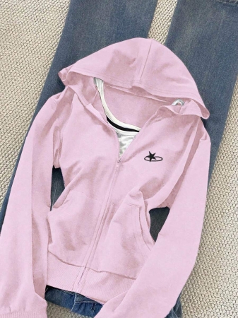Noixe Women's Hooded Slim Fit Sweatshirt, Long Sleeve Hoodie - Image 11