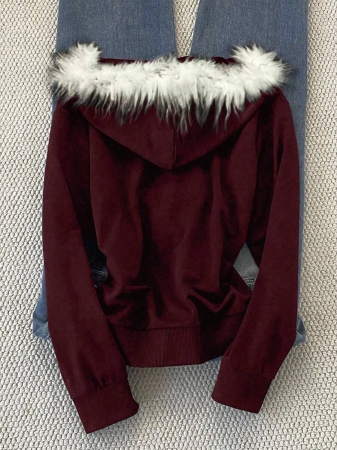 Noixe Women's Hooded Slim Fit Sweatshirt, Long Sleeve Hoodie - Image 17