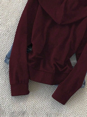 Noixe Women's Hooded Slim Fit Sweatshirt, Long Sleeve Hoodie - Image 30