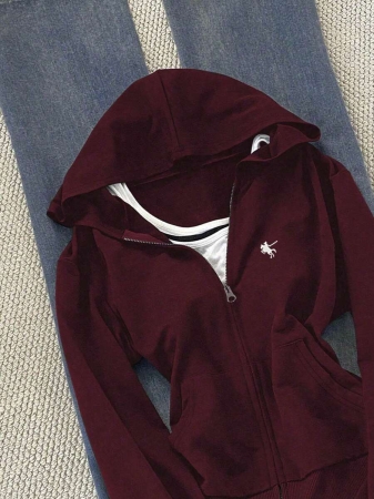 Noixe Women's Hooded Slim Fit Sweatshirt, Long Sleeve Hoodie - Image 32